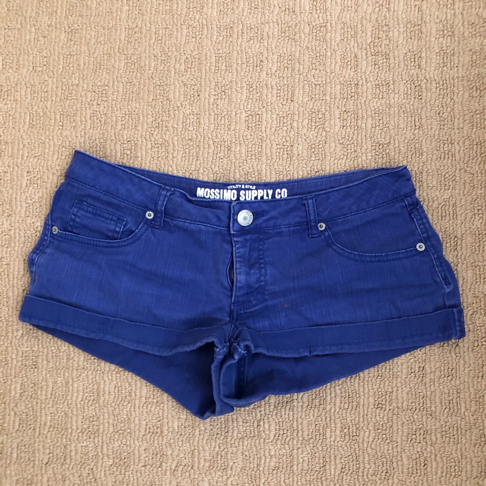 Low rise purple shorts size: 11